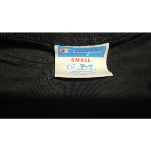 Women's Champion embroidered top ls black size small - Picture 2 of 6